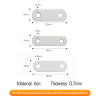 Attaches d'angle en acier robuste pour cadres photo et miroirs – Quincaillerie de fixation pour production en série