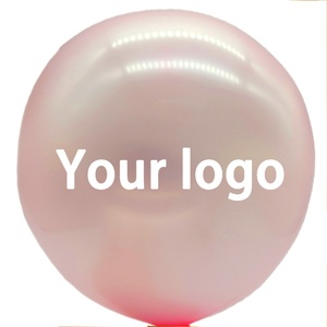 Ballons en latex écologiques de différentes tailles et types, avec logo personnalisé imprimé, durables - Product Image 2