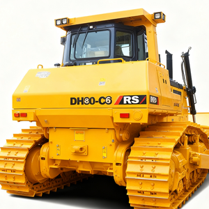 รถดันดินตีนตะขาบไฮดรอลิกเต็มรูปแบบ Shantui DH80-C6 RS สำหรับงานหนัก ความจุการดันดิน 5.4 เมตร สำหรับงานเหมืองและงานอนุรักษ์น้ำขนาดใหญ่ - Product Image 6