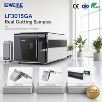 Machine de découpe laser G.weike Fibre 500w 1000W 1500W 3kw 6kw pour métal acier LF3015GA