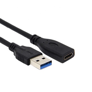 Nhà Máy <span class=keywords><strong>USB</strong></span> 3.0 Nam để Loại C <span class=keywords><strong>USB</strong></span> C Nữ adapter Cáp giao diện máy tính chuyển đổi dữ liệu sạc cáp - Product Image 1