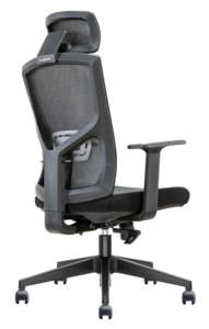 Silla de oficina ergonómica reclinable de malla completa con reposacabezas ajustable y función giratoria, la silla de oficina moderna más económica. - Product Image 2
