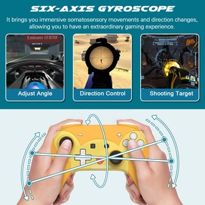 Coolrabbie Thiết Kế Mới Chuyển Đổi Không Dây Pro Điều Khiển Cho Nintendo Chuyển Đổi Trò Chơi Điều Khiển Joystick Gamepad - Product Image 4