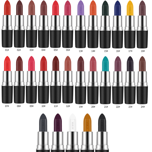 ลิปสติกเนื้อแมทกำมะหยี่ 29 สี ติดทนนาน เม็ดสีแน่น ไม่ทำให้ปากแห้ง ดีไซน์เก๋ไก๋ รูปทรงกระสุน - Product Image 5