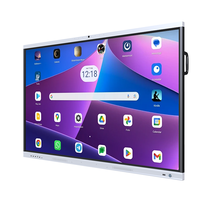 Pizarra Interactiva TACTEASY de 65, 75, 86 y 98 Pulgadas con Pantalla 4K y 40 Puntos Táctiles, Pizarra Inteligente Interactiva para Escuela y Oficina