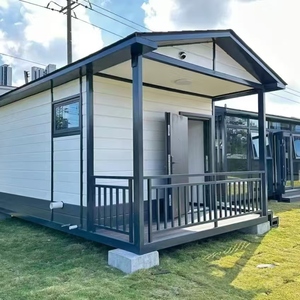 Sang trọng 3 phòng ngủ có thể gập lại mở rộng thép container khách sạn Suite 20ft 40ft <span class=keywords><strong>prefab</strong></span> cho khu nghỉ mát glamping - Product Image 4