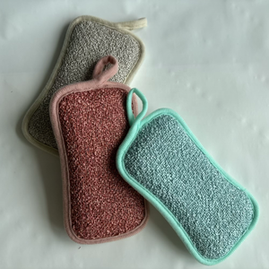 ฟองน้ำไมโครไฟเบอร์ล้างจานฟองน้ำทำความสะอาดครัวฟองน้ำล้างจานทำความสะอาด - Product Image 6