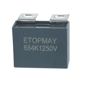 Condensador de película de polipropileno metalizado IGBT de supresión 684K1250V 474J1250V