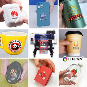 TIFFAN meilleur prix 13 pouces EPSON Xp600 tête Uv dtf autocollants logiciel gratuit étanche honson board uv dtf imprimante - Product Image 2