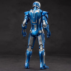 Zd Toys <span class=keywords><strong>Iron</strong></span> <span class=keywords><strong>Man</strong></span> Originale Genuino <span class=keywords><strong>Marvel</strong></span> Edizione 10° Anniversario - <span class=keywords><strong>Iron</strong></span> <span class=keywords><strong>Man</strong></span> Mk30 Non Luminoso 1/10 Action Figure con Articolazioni Mobili - Product Image 4