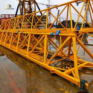 Grúa Torre de Brazo de 60 m con Certificación CE QTZ125 TC6016-8, Motor de 8 Toneladas de Capacidad y Rodamiento <span class=keywords><strong>Bq</strong></span> 6016 - Product Image 5