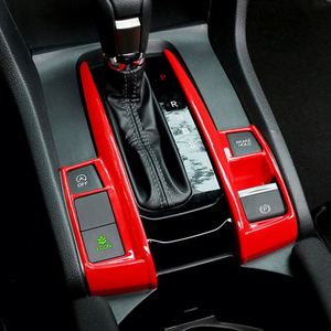 Per <span class=keywords><strong>Honda</strong></span> <span class=keywords><strong>Civic</strong></span> 10th 2016-2021 Car Interior Drive Central Control Gear Panel Cover Button decorazione accessori per auto <span class=keywords><strong>Sticker</strong></span> - Product Image 5