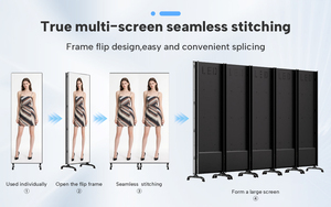 P1.25 p1.86 thương hiệu quảng cáo <span class=keywords><strong>LED</strong></span> Video Panel tường <span class=keywords><strong>LED</strong></span> biển hiệu kỹ thuật số Bảng menu Áp phích màn hình - Product Image 2