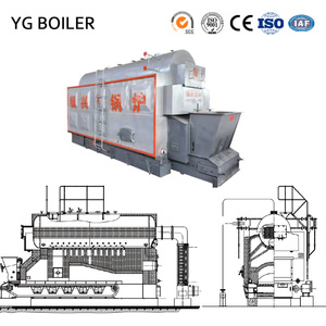 고효율 1MW 1500kg/h 석탄 연소식 신형 산업용 발전기 고품격 레스토랑 및 증기 발전소용 - Product Image 5