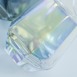 300ml 10oz vecchio stile colorato senza stelo esagonale vino Vodka vetro diamante whisky bicchieri Rock Whiskey - Product Image 5