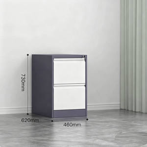 Metal Dolap Çekmeceli Dosya Dolabı Çelik Dosya Dolabı Dikey Dosya Dolabı 2 Çekmeceli Metal Dolap Evrak Dolabı - Product Image 1