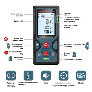 Máy đo khoảng cách <span class=keywords><strong>laser</strong></span> cầm tay dòng D3 với thước điện tử hồng ngoại, chất liệu ABS để đo khoảng cách - Product Image 4