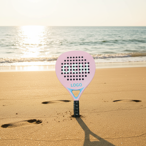 Raqueta <span class=keywords><strong>de</strong></span> Pádel Profesional Personalizada <span class=keywords><strong>de</strong></span> Fibra <span class=keywords><strong>de</strong></span> Carbono, Núcleo <span class=keywords><strong>de</strong></span> Eva <span class=keywords><strong>de</strong></span> 13 mm <span class=keywords><strong>de</strong></span> Grosor, 260x38 mm, Portátil, para Entrenamiento, Tenis <span class=keywords><strong>de</strong></span> Playa - Product Image 1