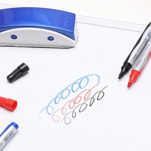 4 Colors Oil-Based Non-Toxic Dry Erase Marker for Whiteboard Factory Wholesale Supply - Product Image 3