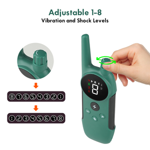 <span class=keywords><strong>Collar</strong></span> de choque recargable para entrenamiento de mascotas, accesorio de entrenamiento de perros con Control remoto, resistente al agua - Product Image 3