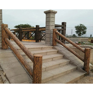 Molde de cemento para valla de imitación madera para riberas, parques, jardines, patios y áreas escénicas, y tablero protector de hormigón para construcción - Product Image 4
