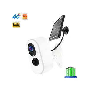 Tuya APP 2/3MP Wiifi caméra de sécurité sans fil faible puissance réseau PIR batterie Intelligent CCTV sécurité extérieure 4G caméra solaire