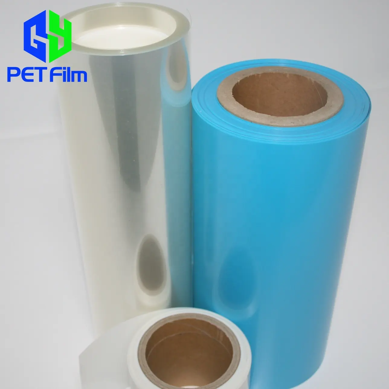 Optik ile GY mükemmel netlik ve şeffaflık düz şeffaf Polyester PET Film