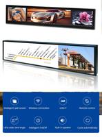 Layar Monitor Strip Video Ultra Wide Viewing Stretched Bar High Brightness Mini Interface 8 hingga 88 Inch Bar Screen LCD Display