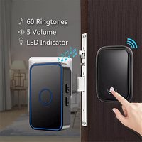 Sonnette de porte étanche sans fil, prix d'usine, énergie cinétique, batterie gratuite