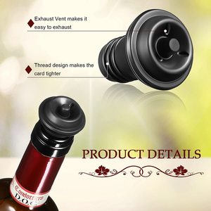 <span class=keywords><strong>Bouchon</strong></span> <span class=keywords><strong>de</strong></span> bouteille en silicone anti-fuite pour <span class=keywords><strong>vin</strong></span> et champagne, idéal pour les mariages et les fêtes – Fabrication professionnelle à prix réduit - Product Image 6