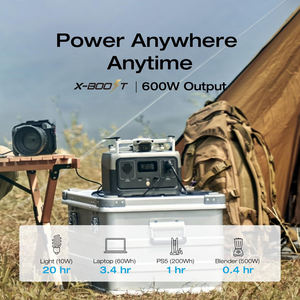 Station d'alimentation portable <span class=keywords><strong>RIVER</strong></span> <span class=keywords><strong>2</strong></span> <span class=keywords><strong>Max</strong></span> 512Wh <span class=keywords><strong>RIVER</strong></span> 3 Plus 286Wh pour drone, survie en plein air - Product Image 3