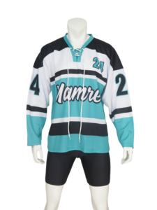 Hot Selling Aanpasbaar Ontwerp Ijshockey Truien Sport Truien Met Gesublimeerde Logo Print Oem Service Voor Meisjes - Product Image 2