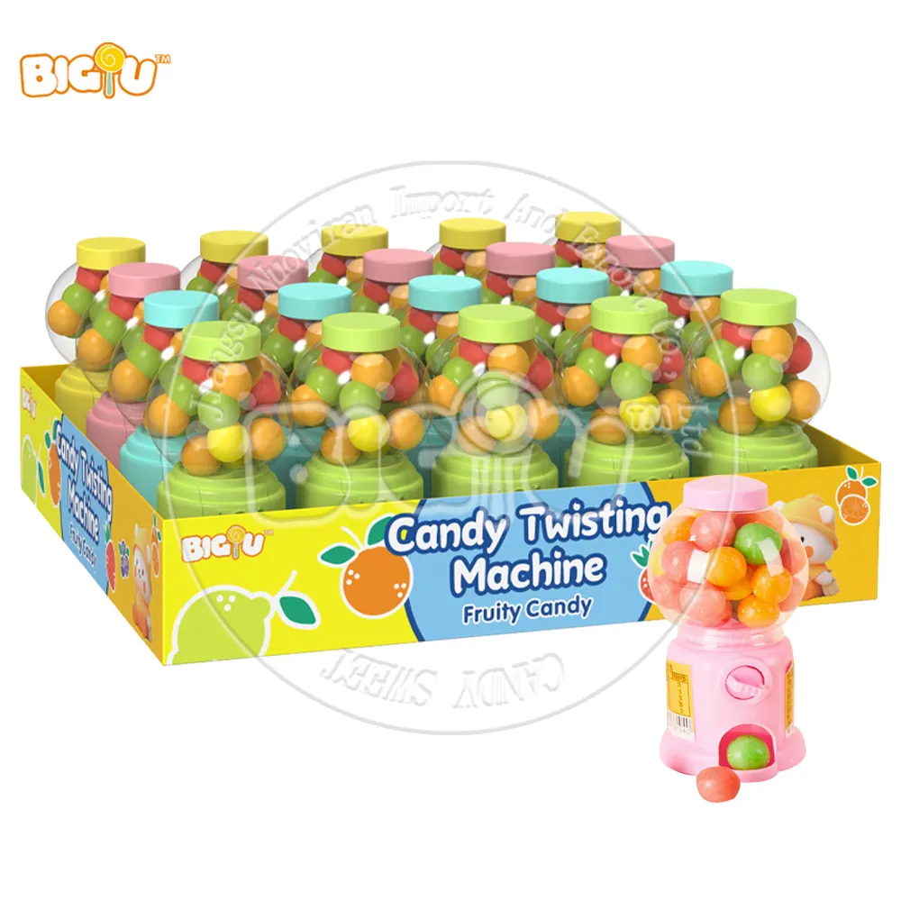 Petit distributeur de bonbons amusant personnalisé mini gomme/machine à bonbons durs jouet de bonbons pour enfants