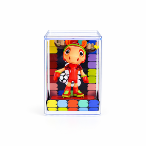 Producto Oficial con Licencia Oficial en Venta, Mascota de la Copa Mundial FIFA 2026, 9 cm, ABS, Materiales Ecológicos para Niños, Maple Canadá - Product Image 1