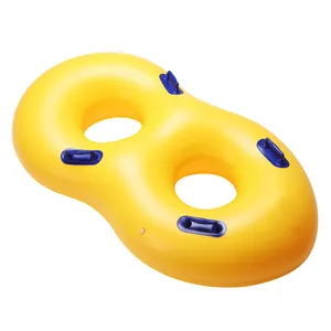 Tubo inflável do anel da natação do estacionamento da água para 2 pessoas do pvc durável