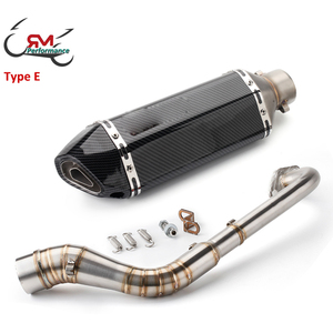 Silencieux d'échappement universel Slip-on complet, avec DB killer, pour <span class=keywords><strong>Moto</strong></span> <span class=keywords><strong>Yamaha</strong></span> NMAX <span class=keywords><strong>125</strong></span>/NMAX 155/NMAX125/NMAX155 - Product Image 5