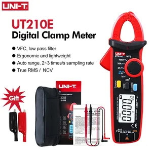 Pinza Amperimétrica Digital UNI-T UT210D, Medidor de Voltaje AC True RMS con Medidor de Frecuencia, Personalizable OEM, UNI-T UT210E - Product Image 5