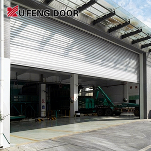 Porte Avvolgibili Isolate in Acciaio, Serrande di Sicurezza Commerciali con Funzione Antivento, Certificate ISO9001 CE, Controllo Remoto - Product Image 6