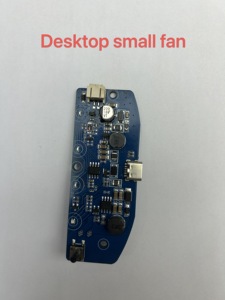 OEM Turnkey <b>PCBA</b> of Desktop Small Electric Fan Circuit Board Portable Mini USB Charging Custom Brand <b>PCBA</b> One-stop Manufacturer - Product Image 3