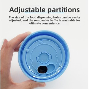 ลูกบอลของเล่นฝึกสมองสำหรับสัตว์เลี้ยง รุ่นใหม่ ช่วยให้สัตว์เลี้ยงกินอาหารได้ช้าลง  สำหรับลูกสุนัขและแมว - Product Image 6