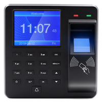 Dispositivo di controllo di accesso Carta D'IDENTITÀ biometrico di impronte digitali presenza di tempo del registratore M10 lettore di impronte digitali 1000 di impronte digitali