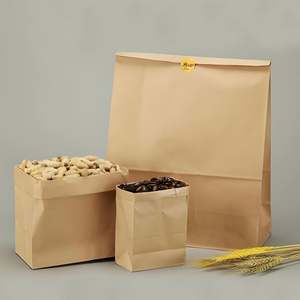 Envío Rápido, Bolsa de Papel Biodegradable Personalizada para Alimentos, Directo de Fábrica, Empaque Sostenible para Productos Frescos y Comestibles - Product Image 1