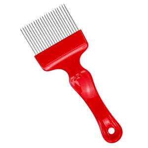 100 pz. Forchette per miele rosse o gialle, strumento per disopercolare, attrezzatura per apicoltura, paletta per miele - Product Image 4