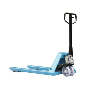 Crank <span class=keywords><strong>5</strong></span> טון הידראולי מלגזה נירוסטה יד משאית הסיטונאי מחיר מופעל מזרן הידראולי מזרן 1150 מ "מ מזלג - Product Image 2