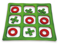Beliebtes individuelles Tic-Tac-Toe-Spiel Erwachsenen-Kind-Strandparty aufblasbarer Pool schwimmendes Spielzeug-Spielzeug für Kinder Wasserspielzeug