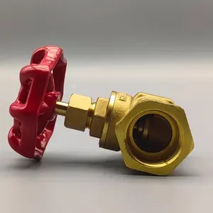 Brass Globe Valve 1/2"-4" Manual Brass Stop Valve For Water Heater