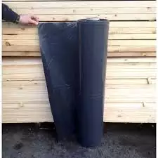 Película de plástico para constructores, plástico negro de polietileno de 200 Um, película de construcción de plástico de 10X100, película de Plástico LDPE reciclada para construcción - Product Image 5