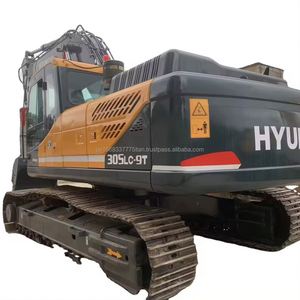Excavadora de cadenas usada Hyundai 305LC-9T de 30 toneladas con cucharón de 1.5m, 198 kW de potencia, maquinaria y videoinspección en venta - Product Image 1