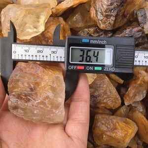 Toptan Doğal Sitrin Ham Taşları Altın Sarısı Ham Kristaller Takı Yapımı ve Şifa İçin - Product Image 5