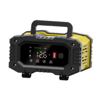 Chargeur de batterie de voiture FOXSUR 12V 10A à charge rapide, entièrement intelligent et automatique avec fonction de réparation